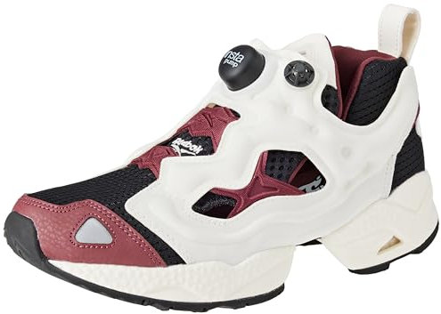 Reebok Men Instapump Fury 95 Sneaker, Core Black/Chalk/Classic Maroon F23, 5