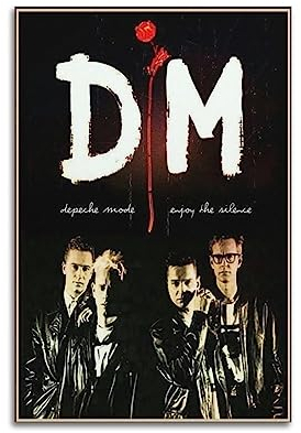 Depeche Poster mit neuem Wellenmodus, dekoratives Gemälde, Leinwand, Wandposter und Kunstdruck, modernes Familienschlafzimmer, Dekoration, Poster, 40 x 60 cm