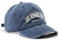 Los Angeles Hat Distressed Vintage Bestickte Basebal Cap für Damen und Herren, Blau, M/L