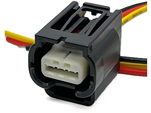 EVURU 3-poliger Auto-Rückfahrlichtstecker, Kabelbaum, wasserdichter elektronischer Anschluss, Radarsensor, kompatibel mit H~nda Infi~iti 7283-2147-30