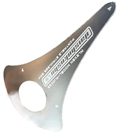 ZEZEFUFU Stainless Steel Mini Hobby Handy Craft Saw Handsaw Razor Saw for Gundam Detail-up Building