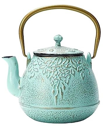 Teiera in Ghisa Teiere Giapponese Teiera In Ghisa Da 30,4 Once / 0,9 Litri Con Teiere Per Infusore In Bollitore In Stile Giapponese Per Il Ristorante Della Cucina Domestica Teiera Giapponese