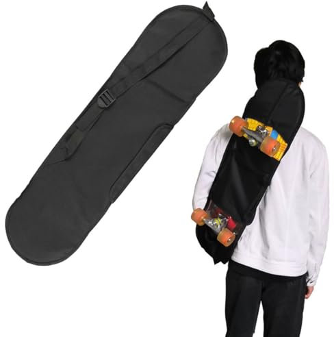 EIHI 1 Artikel 87 * 24CM Skateboard rucksack,Skateboard Schulterträger, Skateboard Tasche Rucksack Verstellbarer Schultergurt, Skateboard Aufbewahrung