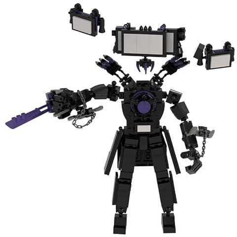 GUUIESMU Building Blocks Upgraded Titan Speaker, Drillman, TV Man, Gifts for Boys and Girls