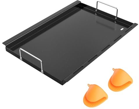 WEBROIL Grilleinsätze Ersatzteile für Charbroil Performance TRU-Infrared 450 3-Brenner 463370719 463371719 463371116, Flat Top Grillplatte für Charbroil Performance 4 Brenner Grillteile