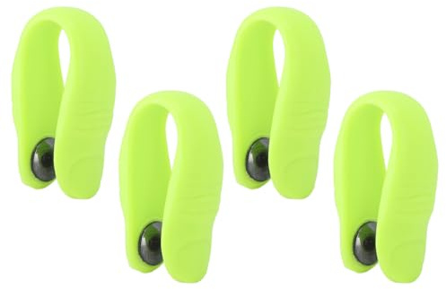 Akupressur-Clip in Daumenform mit Magnet, 4er-Set Zur Linderung von Migräne und Stressabbau (GREEN)