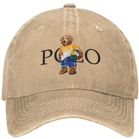 Klassische Bär Baseball Caps für Männer Frauen Distressed Washed Vintage Style Polo Sun Cap Outdoor Workouts Caps Hut Geschenk