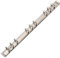 fach Locher Metal Louse-Blatt-Datei Ordner Notizbinder Clip Ring Binder Notebook Bindung Hoops Büroversorgungen Schreibwaren Drahtbindegerät(B5-9 rings)