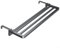Black Radiator Clothes Drying Rack Towel Rail for Double Panel Radiator Window Balcony Drying Rack No Drilling Needed