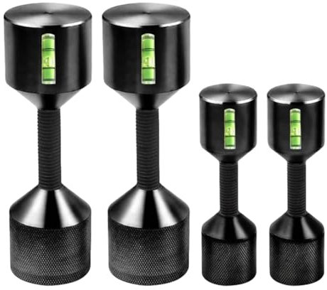 Juego de pasadores de brida de aluminio, nivel incorporado, herramienta de alineación de tuberías de 1-1/8