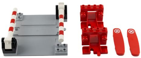 Lego® DUPLO® Bahnübergang – Spielspaß mit Code-Steinen & Prellböcken für kleine Lokführer!