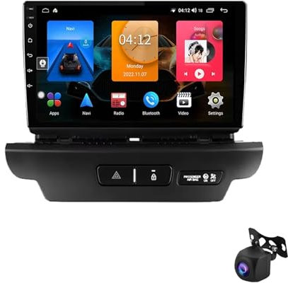 Estéreo para coche Android 13 para KIA Ceed 3 CD 2018-2020 navegación integrada en el tablero receptor de audio pantalla táctil HD de 9 Bluetooth 5.0 GPS CarPlay Android Auto SWC manos libres(wifi 4