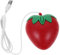LABRIMP Cute Strawberry USB Wired Mouse for Laptop Compact for Reliable Connection for Home Office Use