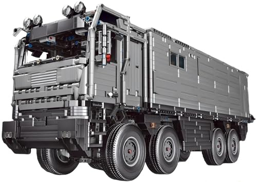 MOCSETS Technik Wohnmobil für Mercades LKW, Klemmbausteine Wohnwagen Modellbausatz aus 6068+ Teile, Technik Camper Modellauto-Bausatz, Ohne Original Verpackung