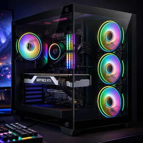 Ultimate Gaming PC – RTX 5070 12GB 64GB RAM Choose i9 13900K / i7 13700K / i5 14600K Liquid cooling 1TB SSD (Intel Core i7 13700, 32, GB, 1000, GB)