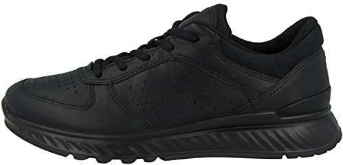 ECCO Damen EXOSTRIDE W Low Sneaker, Schwarz (Black), 41 EU