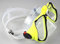 WOWDECOR Tauchmaske für Gopro Kamera Erwachsene Kinder mit Kurzsichtigkeit Kurzsichtig, Schnorchelmaske Taucherbrille Dioptrin Dioptrien Korrektur (Gelb, -4,0)
