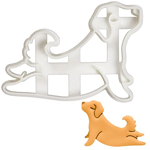 Hund Yoga Heraufschauende Hund Ausstechform, 1 Teil