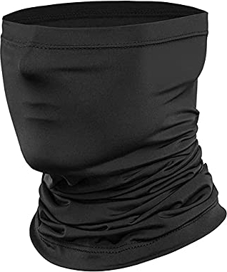 Shauoal Neck Gaiter Face Cover FG01 Elastic Head Wrap Mask for Cycling Running Outdoor Activities-NO Velvet Inner