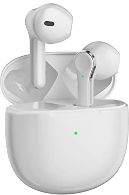 CC Store Bluetooth-Kopfhörer, kabellos, im Ohr-Modus mit LEDs und winziger Geräuschunterdrückung, USB-C, integriertes Mikrofon für iPhone und Android