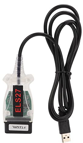 Yctze Câble de Diagnostic, OBD2 Scanner Interface USB Câble de Diagnostic de Voiture Carte de Circuit imprimé Multilingue PIC24HJ128GP + FTDI Mircochip Remplacement pour