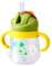 nohlerlife Trinklernbecher für Babymonate 6+, Kinder Trinkflasche, Baby Trinkbecher mit Griffen Auslaufsichere Lecksicher, Baby Strohbecher Soft Auslauf Cup 260ml, BPA frei (Yellow)