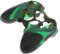 Tiuimk Silikon-Schutzhülle für Xbox 360 Game Controller - Grünschwarz