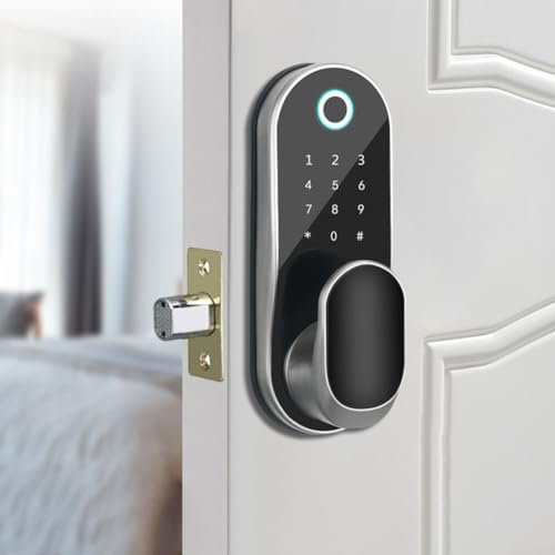 Keyless Entry Door Lock, Smart Door Lock with Keypad Combination Door Lock Electronic Deadbolt for Interior Doors