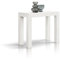 PAZZO DESIGN Tavolo Consolle Allungabile Virginia, Bianco Frassinato, Fino A 12 Posti, Tavolo Consolle Cucina, Tavolo Consolle Salvaspazio, Made in Italy, Da 45 A 300 Cm - id_1980