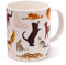 Puckator Feline Fine Cats Porcelain Mug - Funny Home Accessories - Cute Gifts for Girlfriend - Large Mugs for Men Women Hot Drinks - Cute Cups Presents - Secret Santa Gift - Cup Set