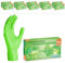 ARNOMED® Gants en nitrile taille L Vert [1000 unités] - Gants à usage unique pour chirurgie & laboratoire - Gants en nitrile sans poudre & sans latex - Moufles en nitrile XS, S, M, L, XL, XXL
