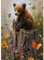 GHHKUD Bären Tiere Diamond Painting für Erwachsene, 5D DIY Diamant Painting Bilder für Erwachsene Anfänger, Diamond Art Painting Set, Full Drill Diamant Malerei für Haus Dekoration 30x40 cm
