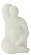 J-Line Figur MODERN Venus Zement WEIß SMALL