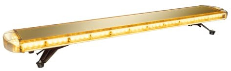 96 LED Frontblitzer, 12/24V Steuerschalter Warnleuchte Auto, Stroboskop Blitzer Warnlicht, 16 Strobe-Modi, LED Augen für Auto Dach Oben, Notfallblinklampe kann bei Widrigen Wetterbedingungen, Gelb