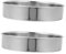 LABRIMP 2 Piezas Platos Inoxidable Cocción Vapor Utensilios de Cocina Fideos Fríos y Cocción de Trays Reutilizables y Fáciles de Limpiar