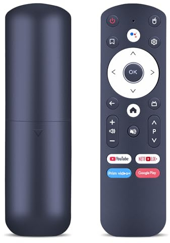 Replaced Remote Control for EASYTONE X88 Pro Android 14.0 TV Box 2025,Black | No setup required, Fully functional, sensitive