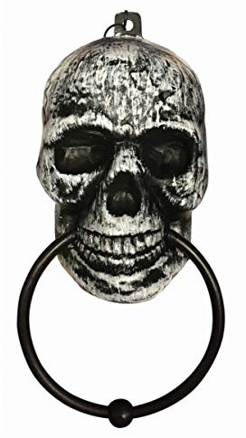 Horror-Shop Skelettschädel Türklopfer