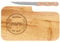 LASERHELD | Brotzeitbrett Holz mit Gravur “Bester Papa der Welt” & Messer | 26 x 15 cm | Frühstücksbrettchen Holz Schneidebrett Jausenbrett | Geschenk für Männer Papa Vatertag