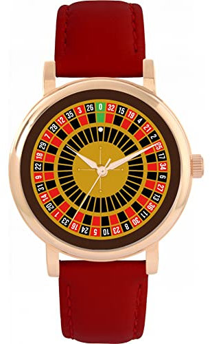 Toff London Roulette-Rad-Uhr