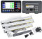 FASTTOBUY 3 Achsen Digitalanzeige-Kit 8 10 14 DRO mit 3-Achsen Linearmaßstab 200mm+250mm+350mm für Mühle, Bohrmaschine, EDM (Effektiver Hub: 200mm+250mm+350mm)
