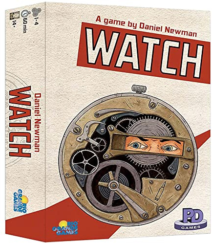 Rio Grande Games: Uhr – Strategie-Brettspiel – ab 14 Jahren, 1–4 Spieler, 60 Minuten Spiel, Mehrfarbig