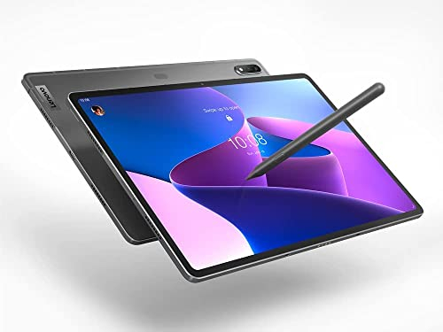 Lenovo Tab P12 Pro 5G 256 Go 32 cm (12.6) Qualcomm Snapdragon 8 Go Wi-FI 6 (802.11ax) Android 11 Gris