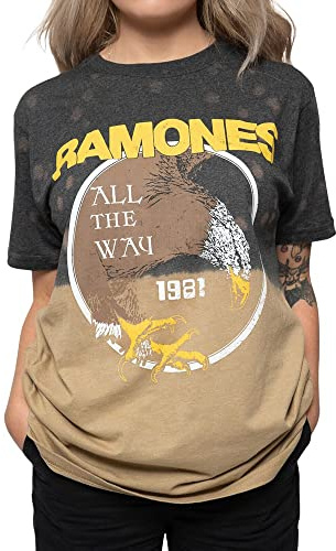 Ramones Way Band Logo Official Unisex T-Shirt Black Dye Wash