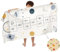 Ulticool Mikrofaser Kinder Handtuch 140 x 70 cm - Hüpfspiel Strandspiel Dinosaurier - Leicht Reisehandtuch Schnelltrocknend Badetuch Strandhandtuch Microfaser Microfiber - Reise Strand Kind Junge