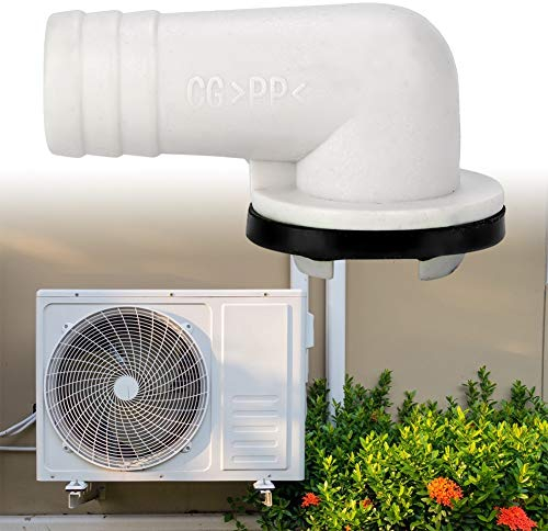 Raccord De Tuyau De Vidange De Climatiseur, Raccord Coudé De Connecteur De Tuyau De Vidange De Sortie 3/4 Avec Joint En Caoutchouc Accessoires De Drainage Universels Pour Fenêtre AC Et Mini Unités