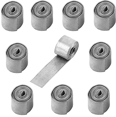 Angeln Weiches Blei 20/10/5 Rollen Blei Blatt Bleiblatt Rolle Angeln Sinkers Gewichte Tackle Zubehör Zubehör Platinen Gewichte Tackle Angeln Zubehör Zubehör für Wildfischen Seefischen (B, S)