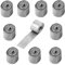 Angeln Weiches Blei 20/10/5 Rollen Blei Blatt Bleiblatt Rolle Angeln Sinkers Gewichte Tackle Zubehör Zubehör Platinen Gewichte Tackle Angeln Zubehör Zubehör für Wildfischen Seefischen (B, S)