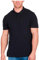 Mens Polo Shirt Short Sleeve Top Plain T Shirt Casual Work Golf Tee Pique Basic (Navy, 3XL)