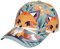 Cute Animal Fox Flowers Classic and Fashion Print Baseball Cap - Versatile Dad Caps for Sports and Casual Wear Black, Schwarz, Einheitsgr��e