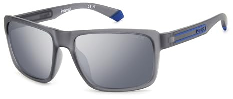 POLAROID Brille PLD 2158/S Größe 58-17 mm Matte Grau polarisiert